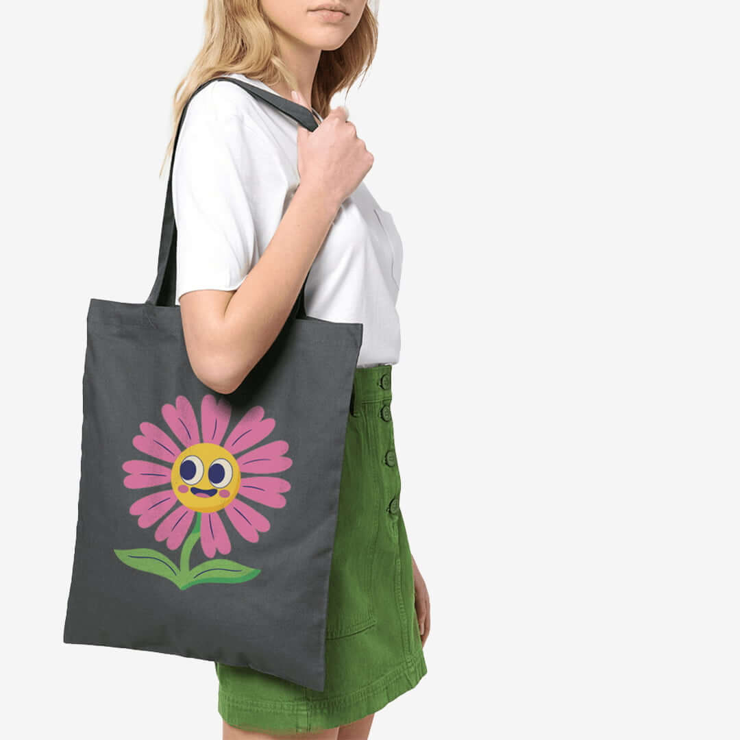 Custom tote bags made from 100% organic cotton