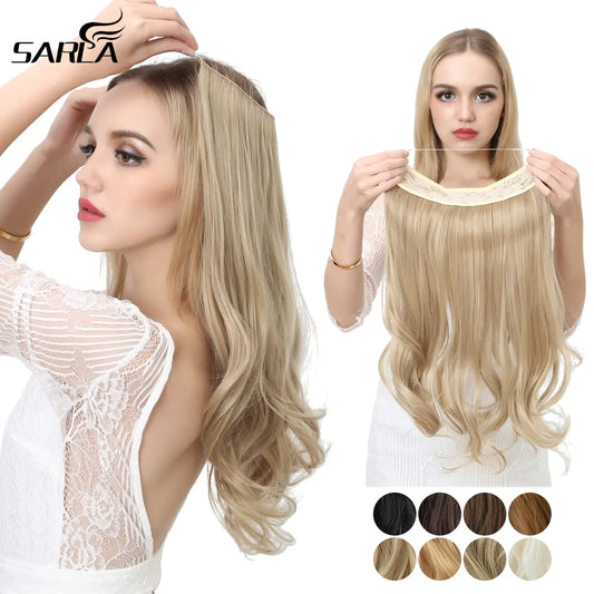 Synthetic No Clip Wave Hair Extensions - PureSelect